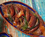 Hình ảnh món Cá chạch kho lá gừng thịt mỡ thơm